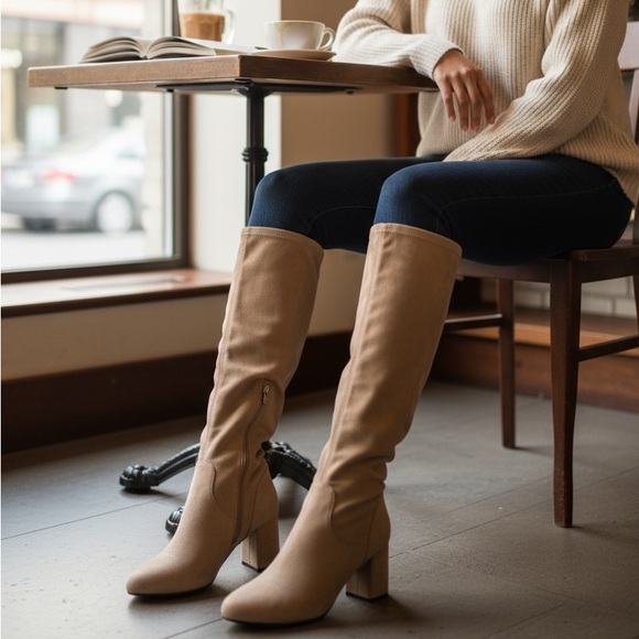 Streetwear Society over the knee boots Size 8 - Picture 2 of 11